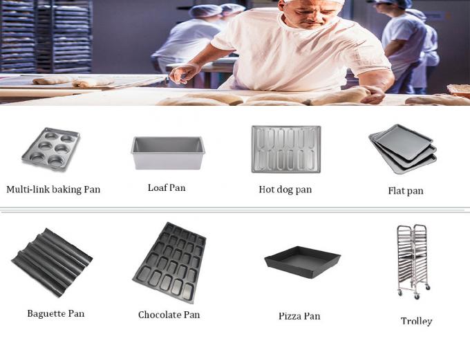 Rk Bakeware China-41005 vitrificou o molde aluminizado do aço 12 5,09 onças. Bandeja bolo de Hamburger/da parte superior/cookie individuais do queque
