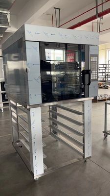 forno de Oven Danish Croissant Commercial Rotary do torrador da convecção 9.5kw