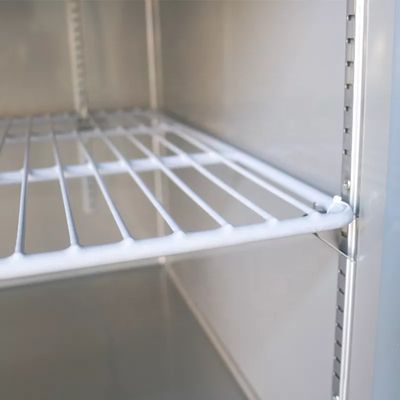 30 porta ereta de aço inoxidável do refrigerador 4 do congelador ereto comercial das bandejas 220v