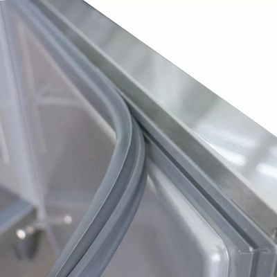 30 porta ereta de aço inoxidável do refrigerador 4 do congelador ereto comercial das bandejas 220v
