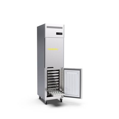 bandejas de aço inoxidável do congelador ereto comercial da porta 0.3kw 2 15 para a cozinha comercial do hotel