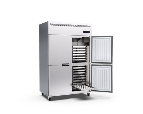 Da porta ereta comercial das bandejas 4 do congelador 30 de R134a refrigerador ereto para a cozinha