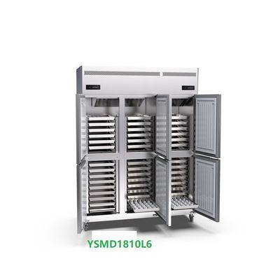 45 da porta ereta comercial livre do congelador 220v 6 de Frost das bandejas refrigerador ereto