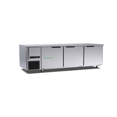 Porta comercial da cozinha 460l 3 do hotel sob a tabela 1800×700×800mm do congelador do refrigerador 220v do banco