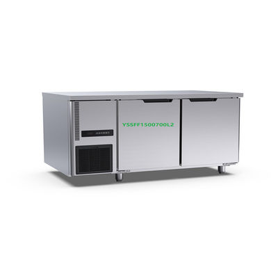 tabela do congelador da caixa 220v do congelador 1500×700×800mm do banco da porta 360l 2