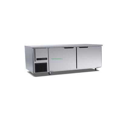 260l refrigerador ereto comercial 1200×700×800mm dois congelador vertical comercial da porta 220v