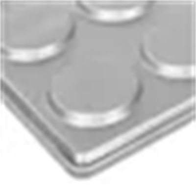 RK Bakeware China 3 polegadas vitrificou o bolo de Hamburger de aço Pan Baking Tray de Aluminumized
