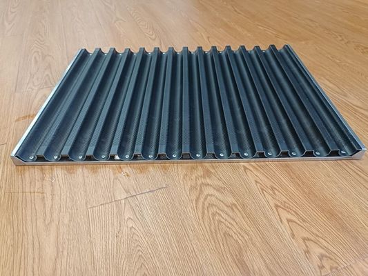 14 bandeja do pão francês de Moldes PARA Pan Frances Aluminum Baguette Baking Tray