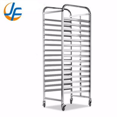 Rolo no cozimento de aço inoxidável Tray Trolley Bun Pan Rack - bandeja 20