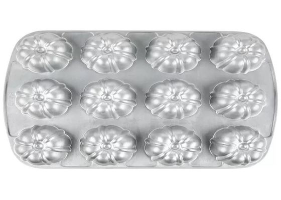 Do compartimento de alumínio do NSF de Pan For Foodservice do queque da vara de 12 moldes não categoria comercial de Bundtlette