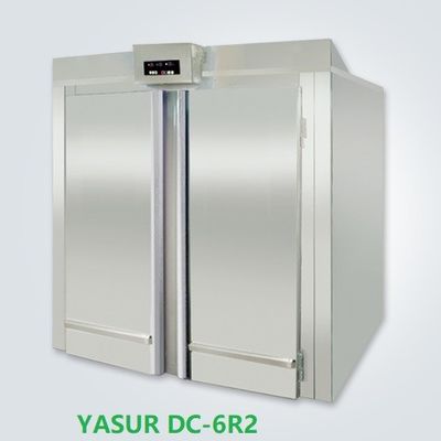 o rolo de Proofer Yasur YDC-6R2 do retardador da massa 220v no tipo 6 submete a bandeja de 40X60cm