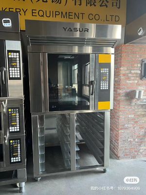 Forno de convecção elétrico para uso em padarias, com 6 bandejas